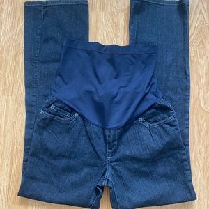 Liz Lange boot cut maternity jeans
